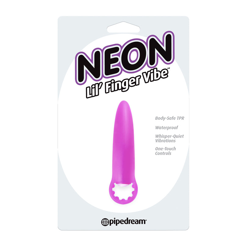 Neon Lil Finger Vibe Purple
